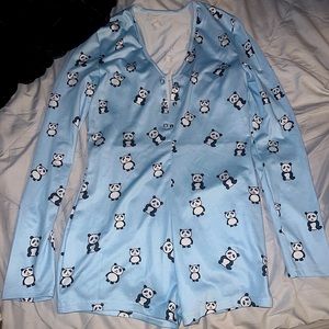 Cute Panda Romper 💕 Size Small, Pre-Loved, Great Condition